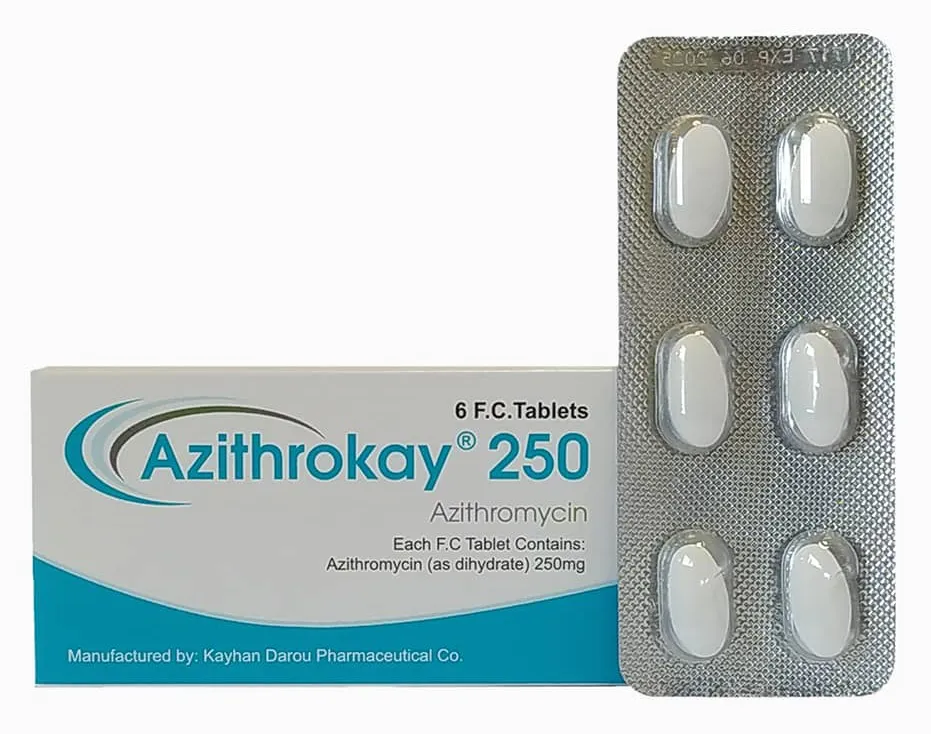 کپسول آزیتروکی 250 میلی گرم